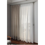 cortina blecaute de tecido para quarto Campo Belo